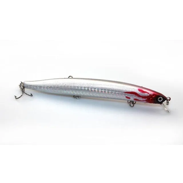 13.8cm 19g Floating Minnow Fishing Lure 6# Fish Wobbler Tackle 3D Eyes Crankbait Artificial Japan Hard Bait Swimbait