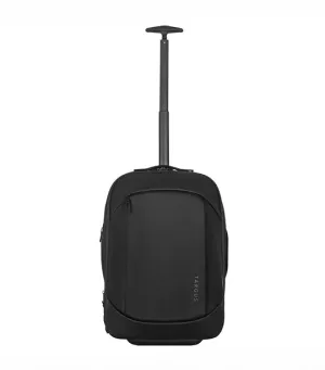 15.6in EcoSmart® Mobile Tech Traveler Rolling Backpack Black