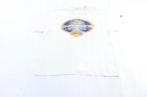 2001 Los Angles Lakers Back To Back Champions T-Shirt