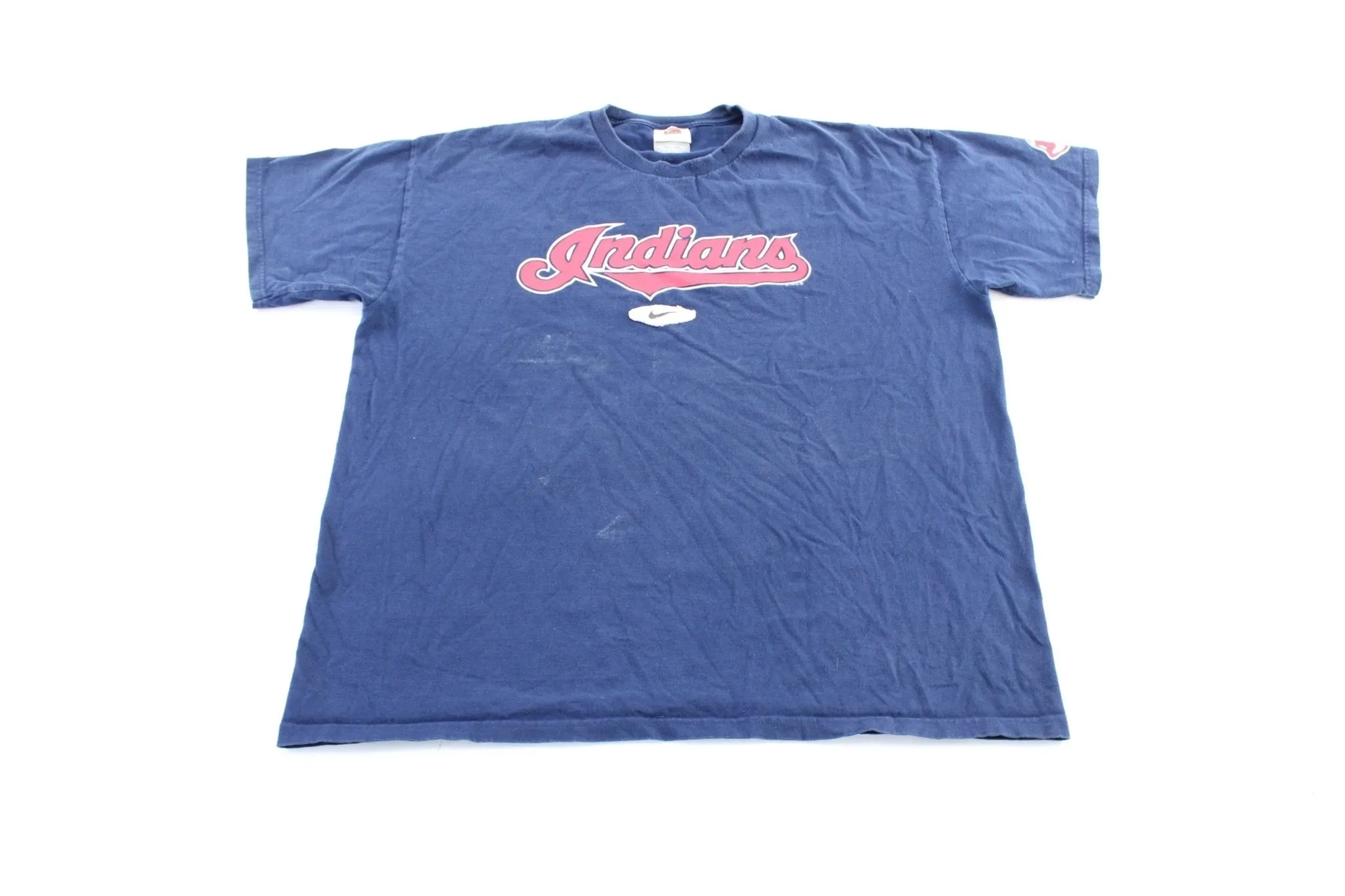 2006 Nike Logo Cleveland Indians Baseball T-Shirt