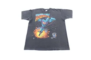 90's Charlotte Hornets Salem Sportswear Superhero Graphic T-Shirt