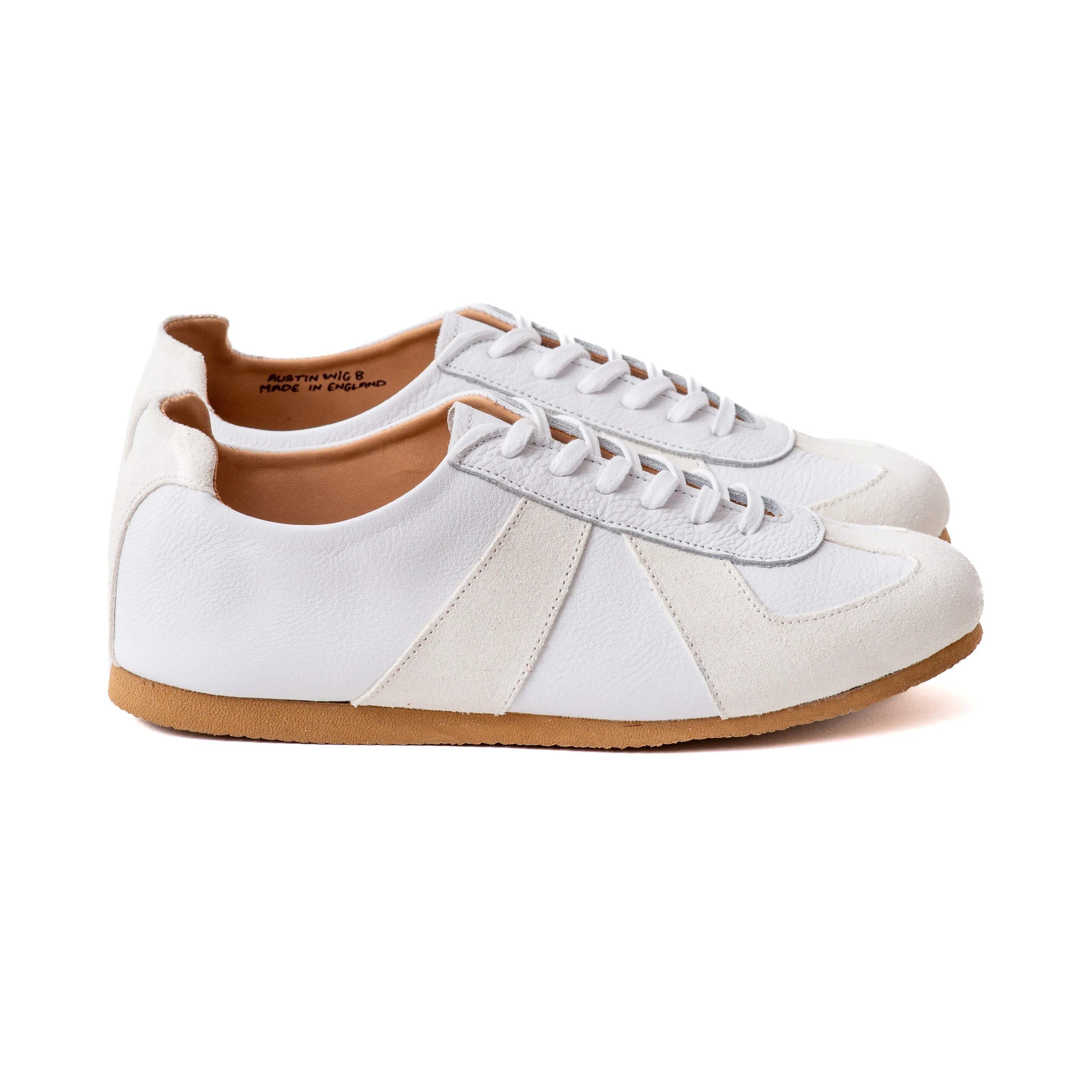 Adnitt Gat Shoe - White Calf