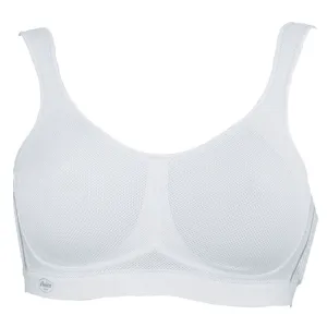 Air Control White Sports Bra Non-Wired - Anita Active