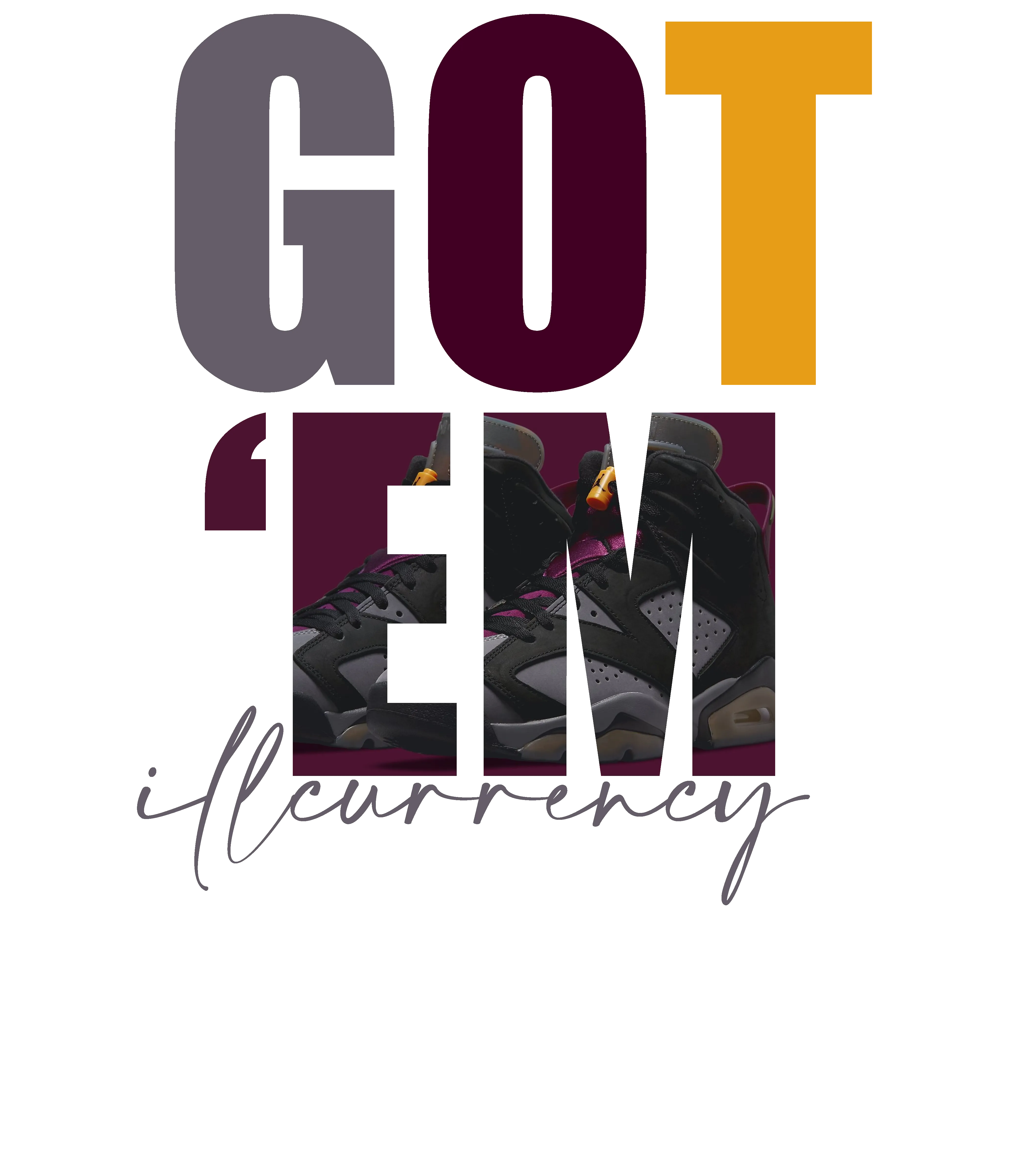 Air Jordan 6 “Bordeaux” 2021 Black T-Shirt (Got Em)