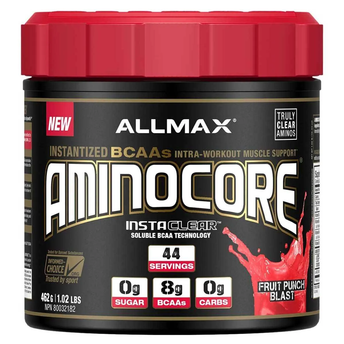 Allmax Nutrition AminoCore BCAA 315 Grams