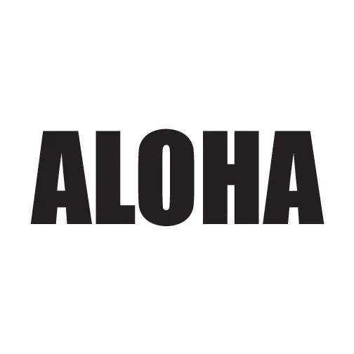 Aloha Impact Diecut Sticker