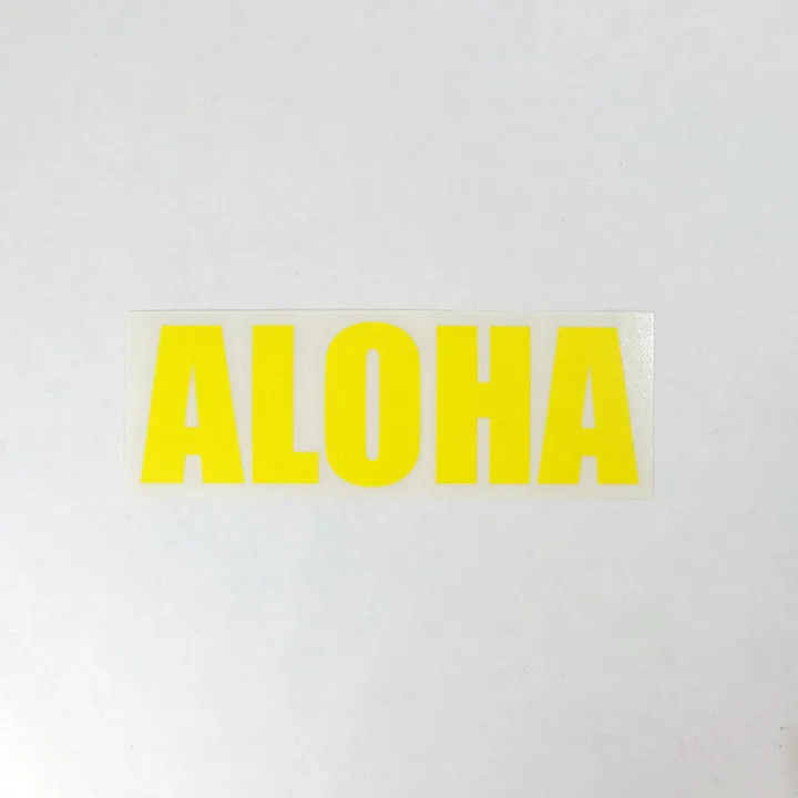 Aloha Impact Diecut Sticker