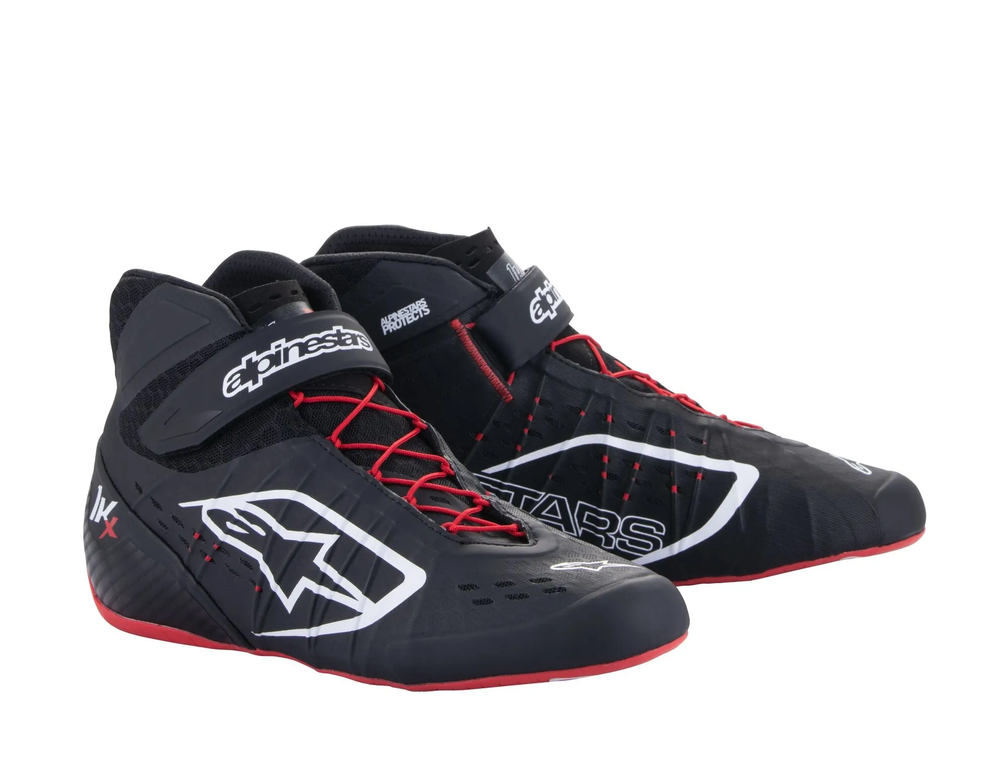 ALPINESTARS 2712123_123_10 Karting shoes TECH-1 KX V2, black/white/red, Size 43