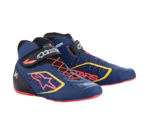 ALPINESTARS 2712123_7135_11 Karting shoes TECH-1 KX V2, ultramarine blue/red/yellow fluo, Size 44