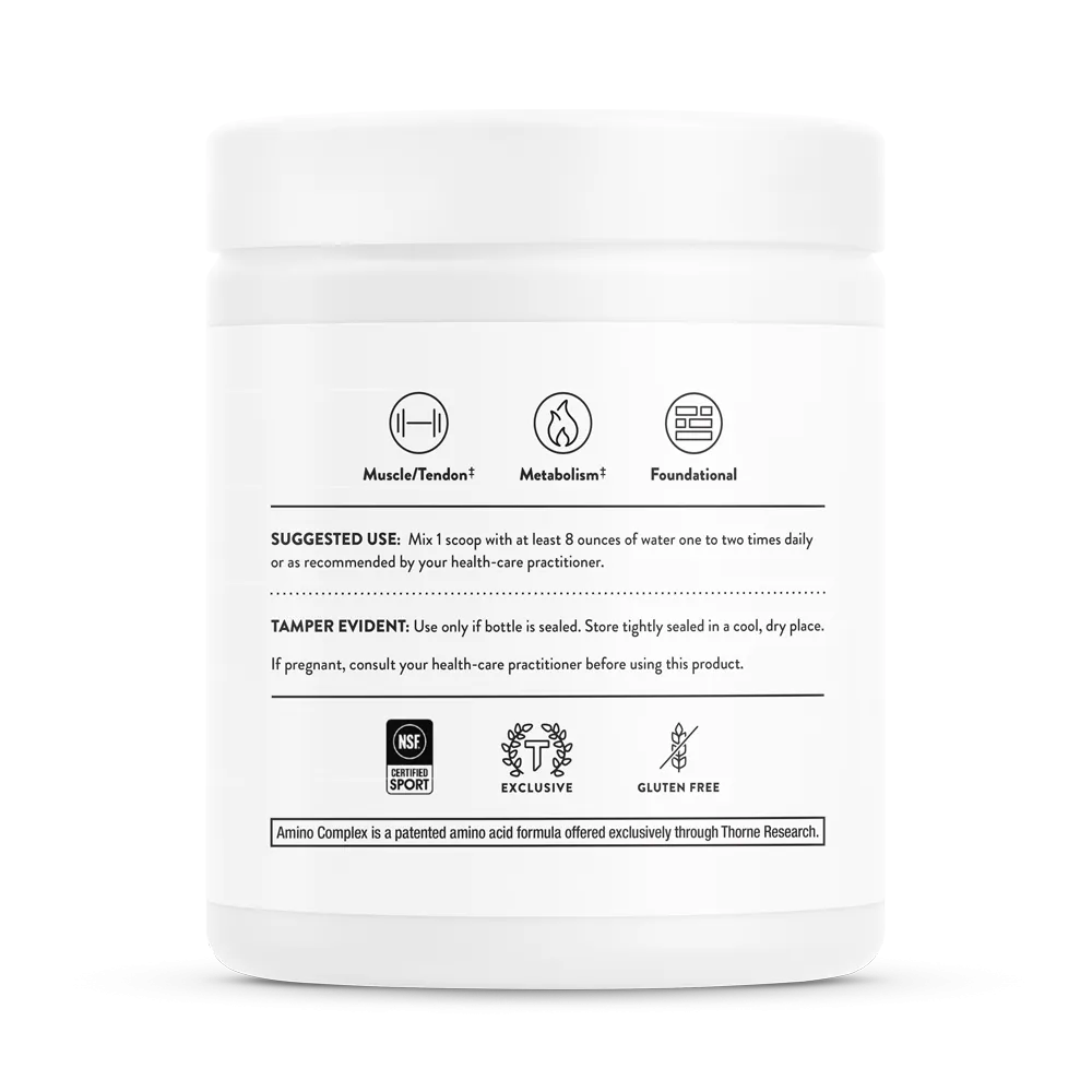 Amino Complex (Berry) - Thorne - Branched Chain Amino Acids - BCAA & EAA for Muscle, Ligament and Tendon Support