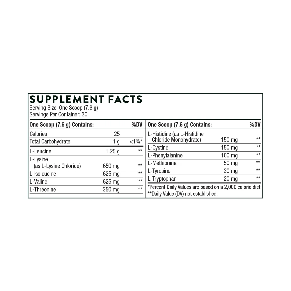 Amino Complex (Berry) - Thorne - Branched Chain Amino Acids - BCAA & EAA for Muscle, Ligament and Tendon Support