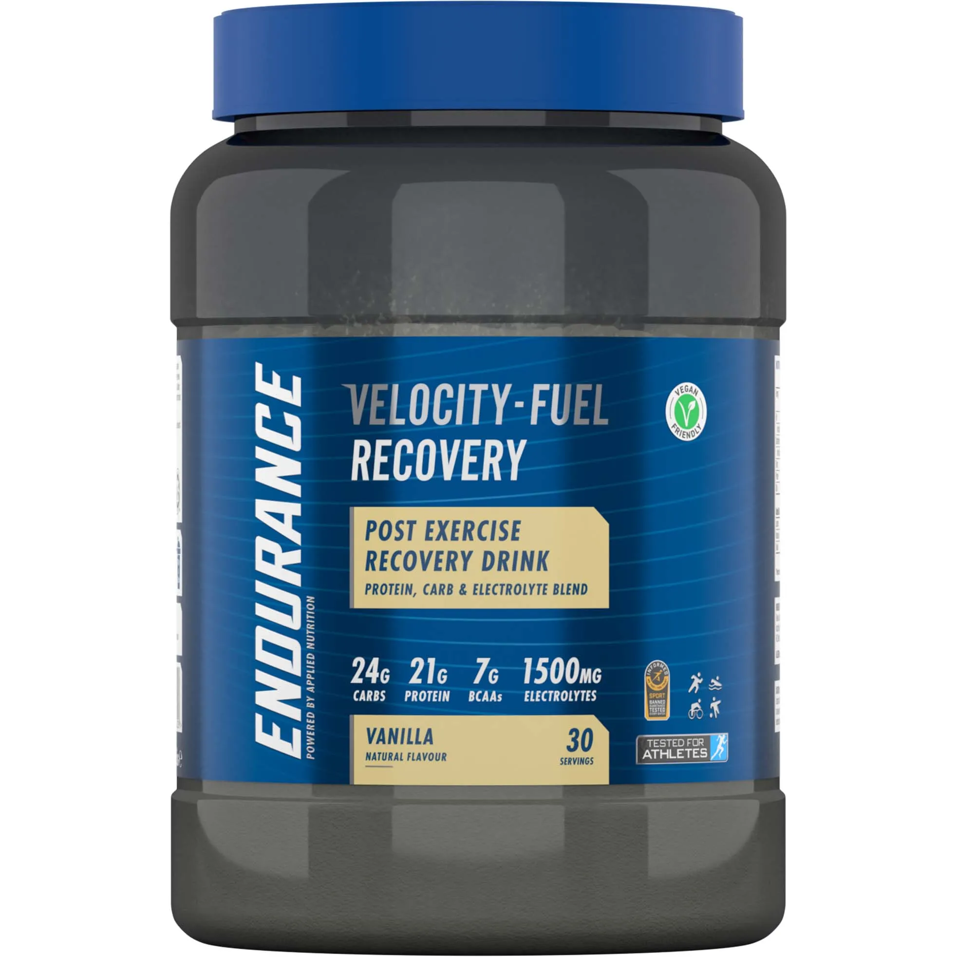 Applied Nutrition Endurance Velocity Fuel Recovery Post Exercise Recovery, 1.5 KG