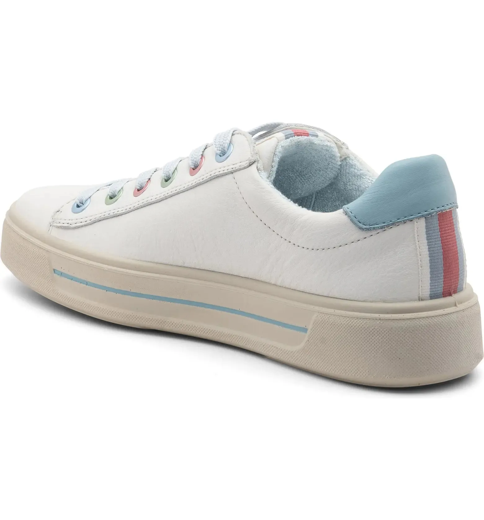 Ara Camden 27402 Lace Up White Leather Sneaker