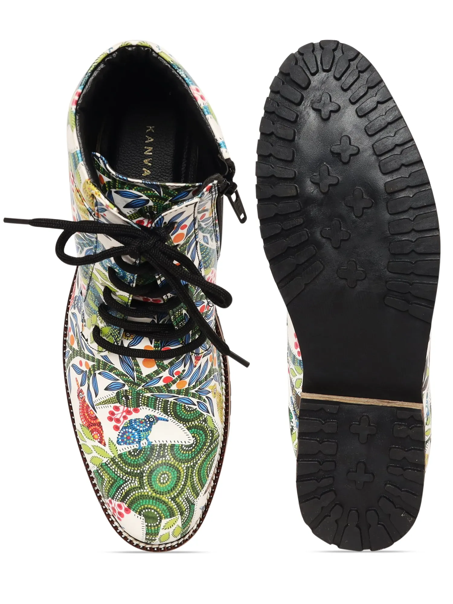 Artsy Bhil Art Print Boots