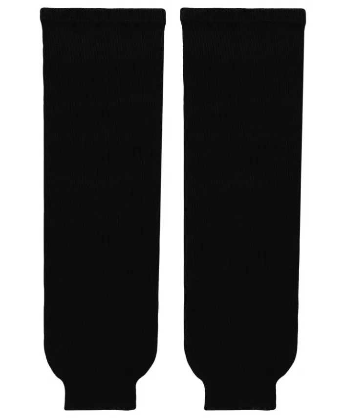 Athletic Knit (AK) HS630-001 Black Knit Ice Hockey Socks