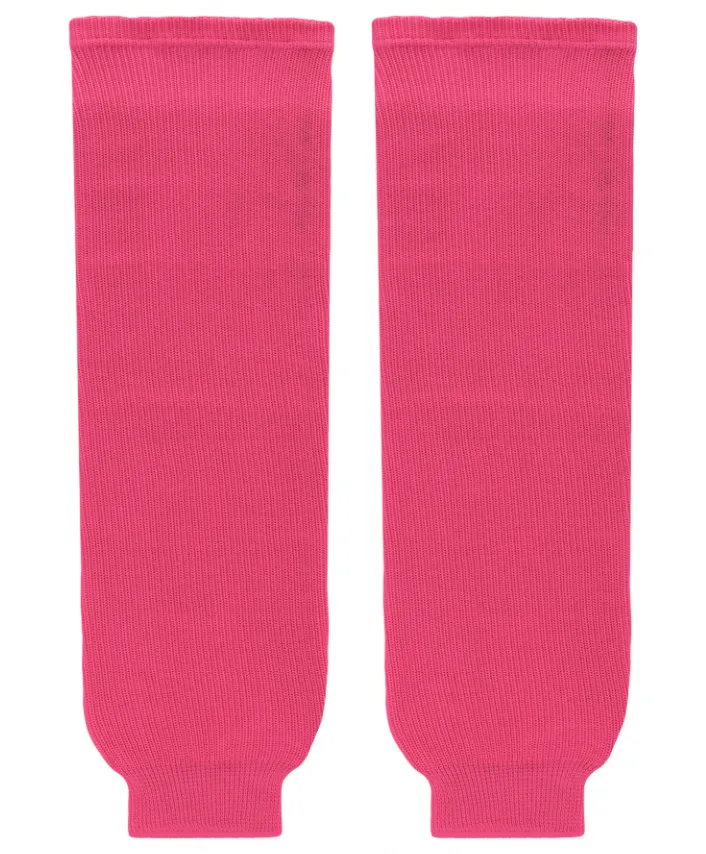 Athletic Knit (AK) HS630-014 Pink Knit Ice Hockey Socks