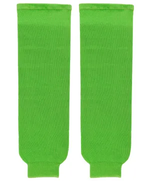 Athletic Knit (AK) HS630-031 Lime Green Knit Ice Hockey Socks