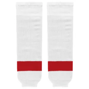 Athletic Knit (AK) HS630-203 Rocket Laval White Knit Ice Hockey Socks