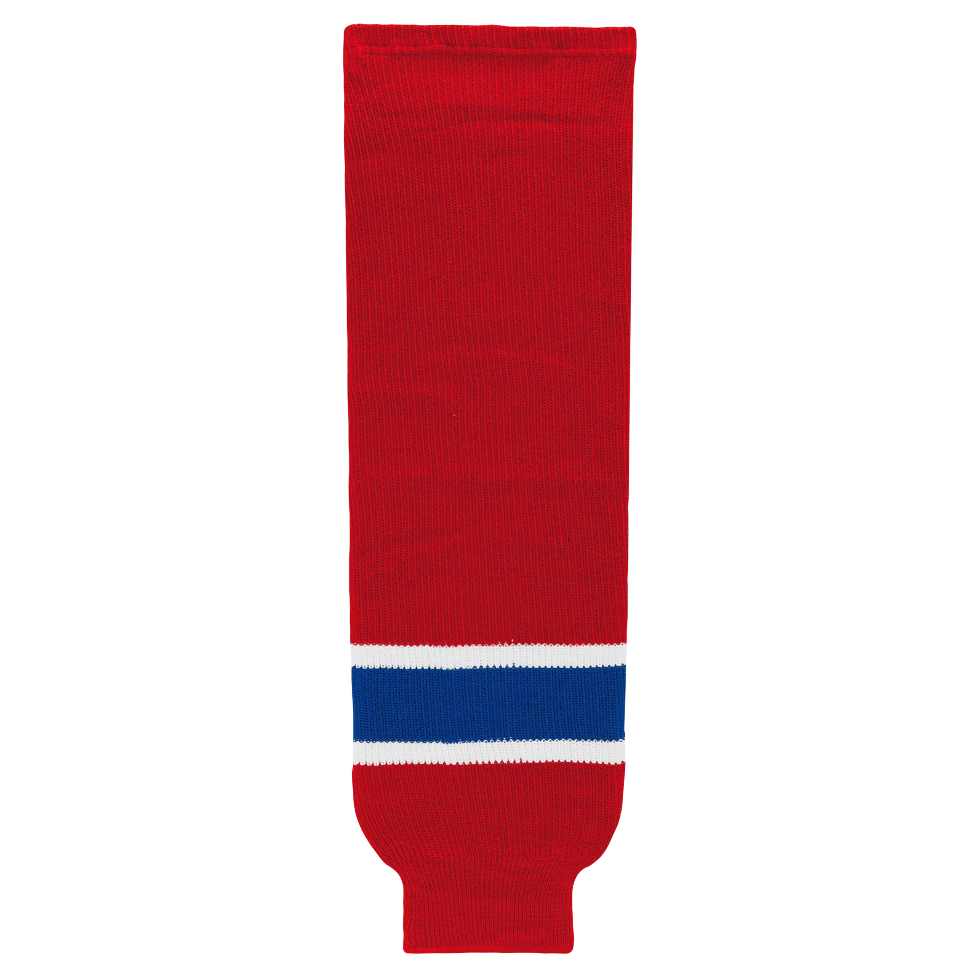 Athletic Knit (AK) HS630-308 Montreal Canadiens Red Knit Ice Hockey Socks