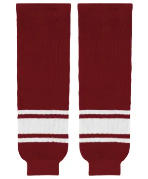 Athletic Knit (AK) HS630-362 Arizona Coyotes Red Knit Ice Hockey Socks