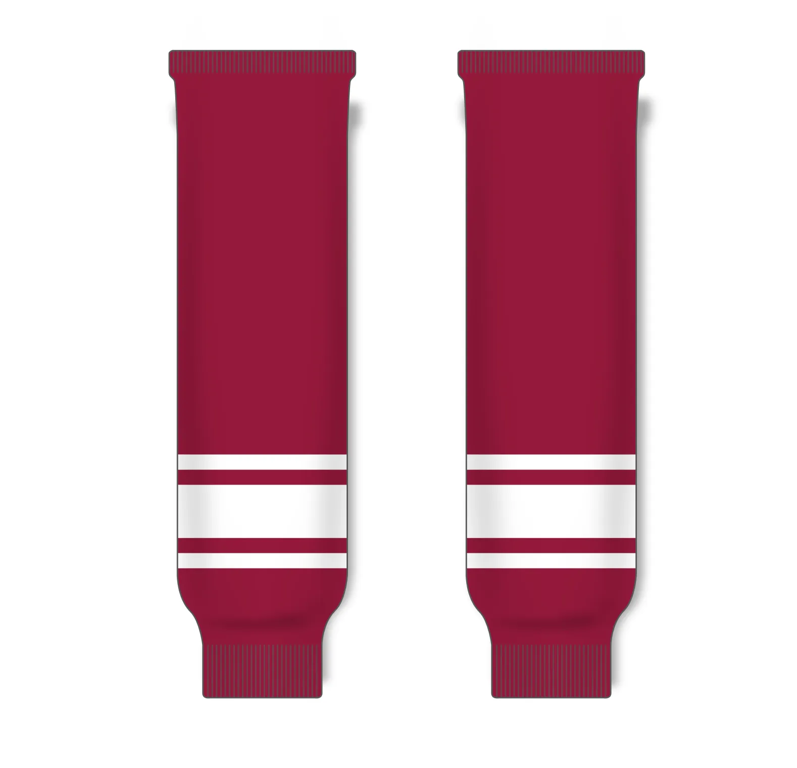 Athletic Knit (AK) HS630-362 Arizona Coyotes Red Knit Ice Hockey Socks