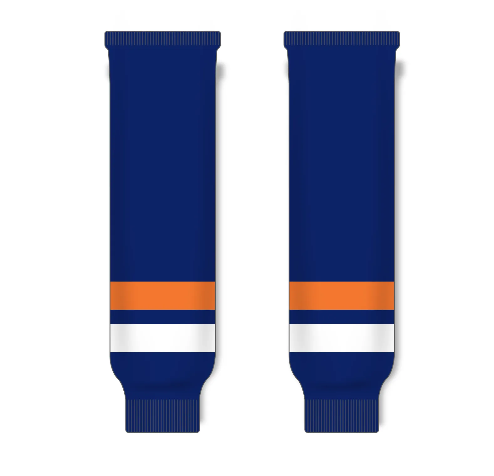 Athletic Knit (AK) HS630-510 New York Islanders Navy Knit Ice Hockey Socks