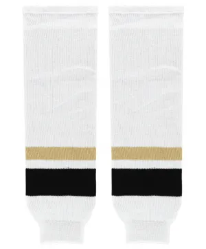 Athletic Knit (AK) HS630-515 New Pittsburgh Penguins Third White Knit Ice Hockey Socks