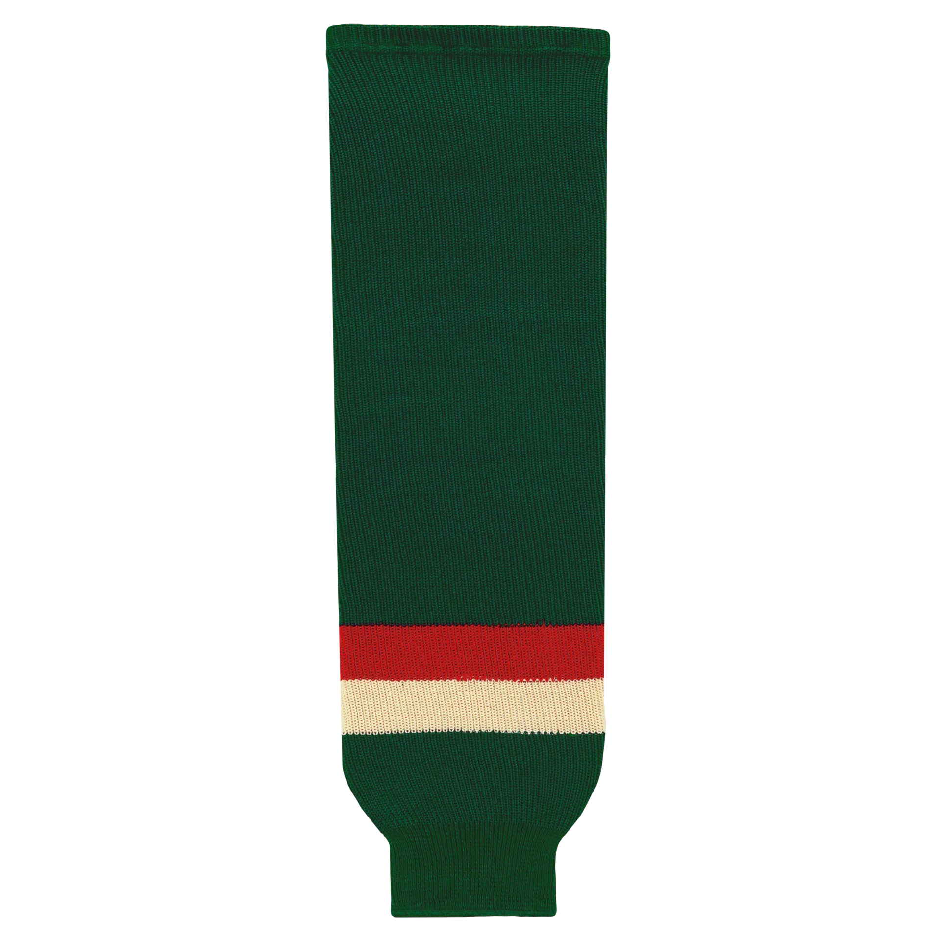 Athletic Knit (AK) HS630-588 2016 Minnesota Wild Stadium Series Dark Green Knit Ice Hockey Socks