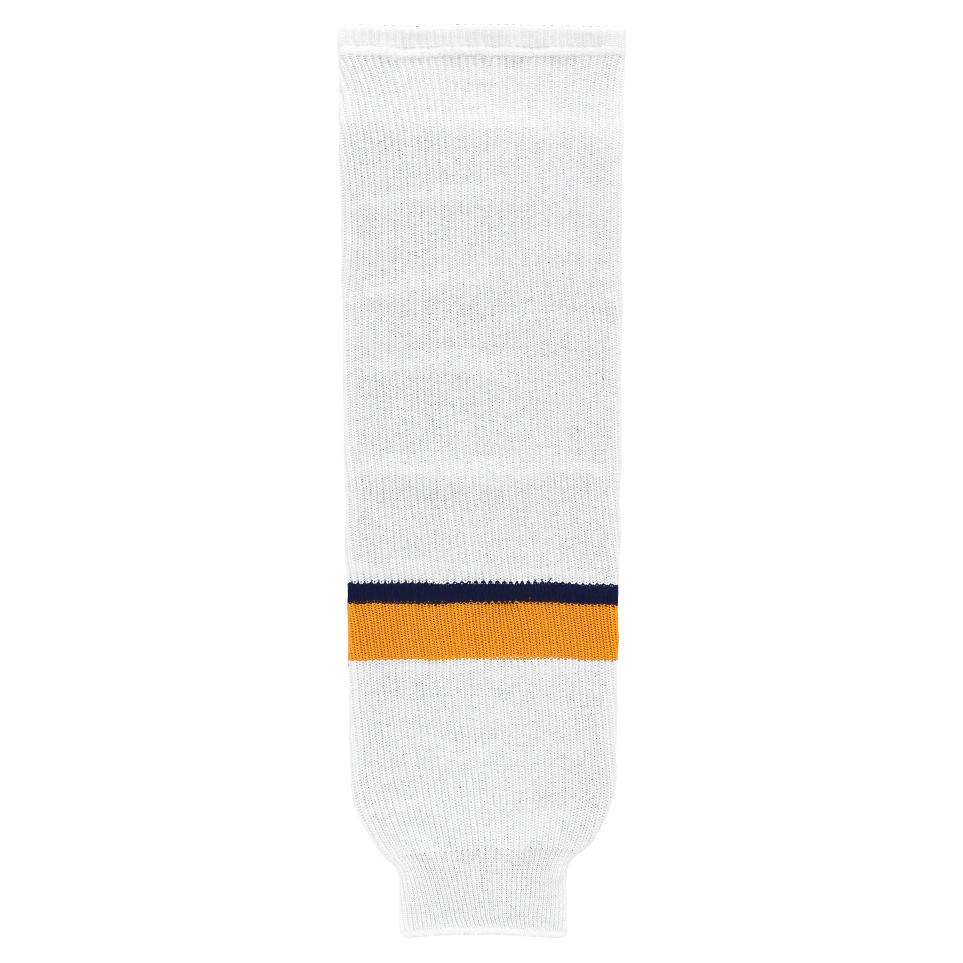 Athletic Knit (AK) HS630-676 2017 Nashville Predators White Knit Ice Hockey Socks