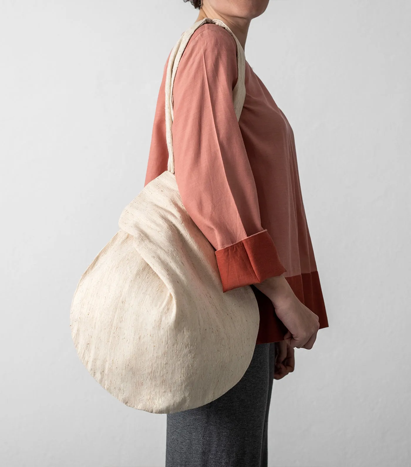 Bea Large Knot Bag Natural