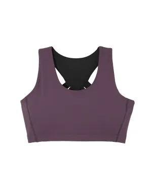 Belize Sports Bra | Purple