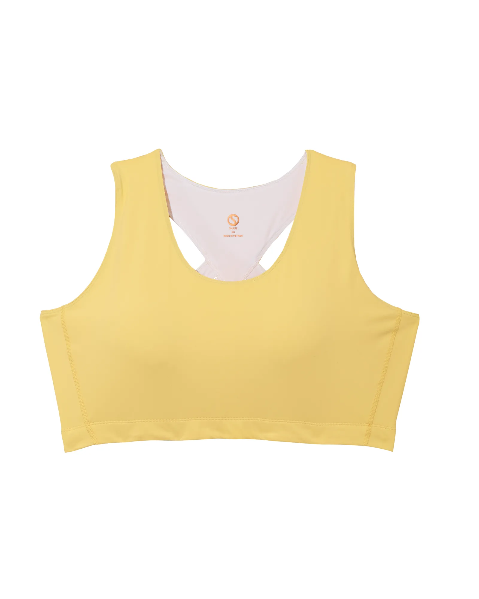 Belize Sports Bra | Yellow