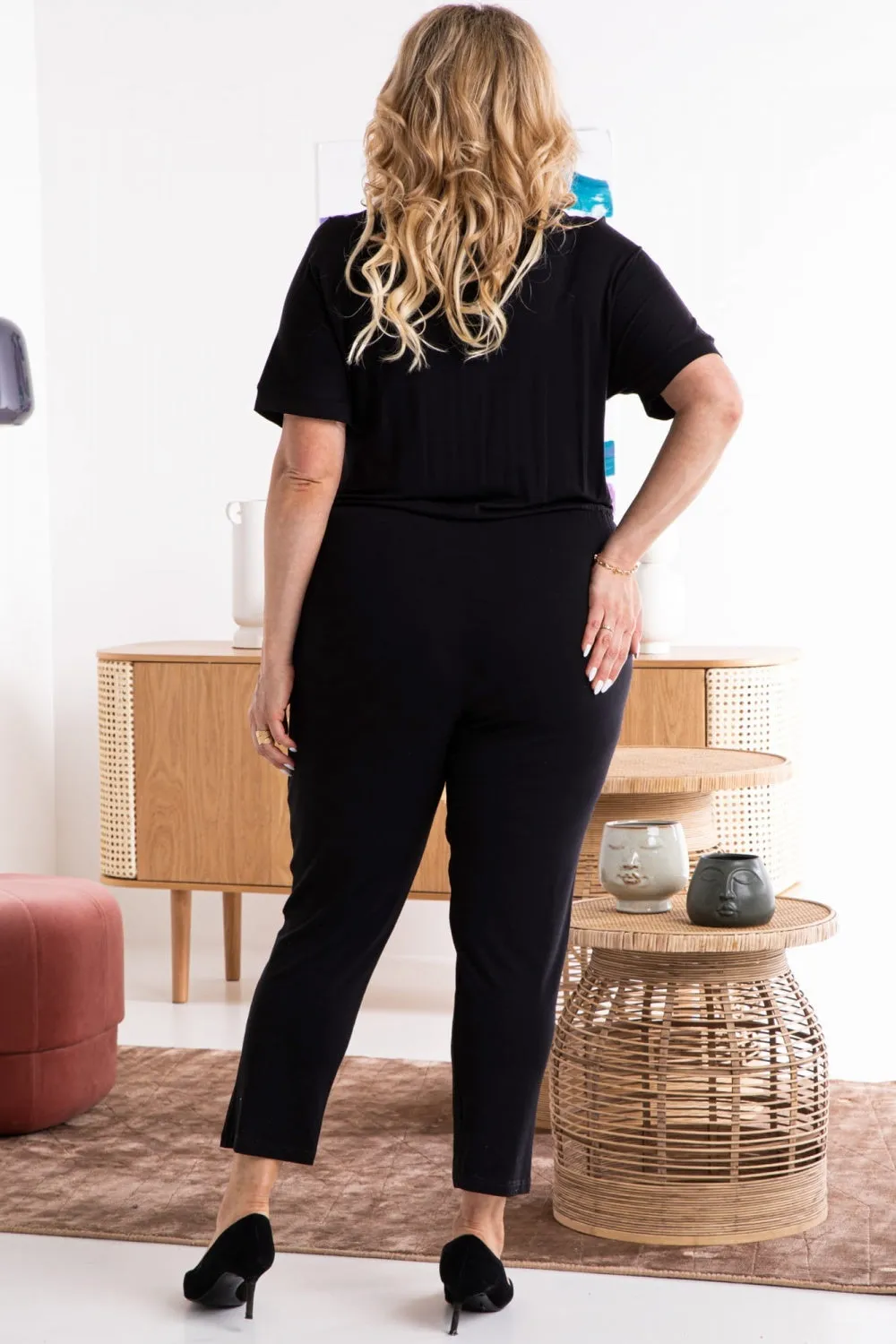 black - Suit plus size model 169207 Karko