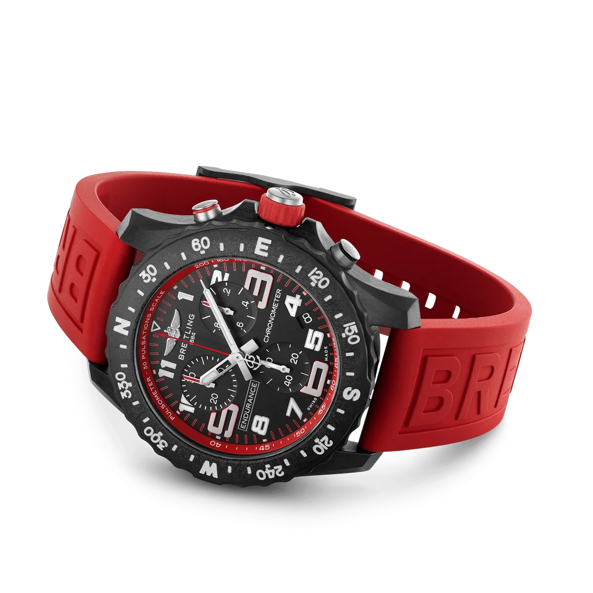 Breitling Endurance Pro - Red Rubber