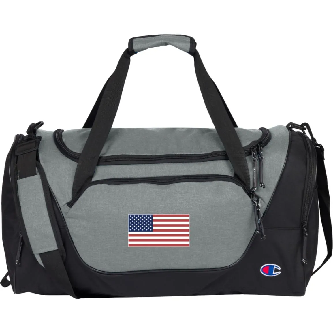 Champion Duffel American Flag