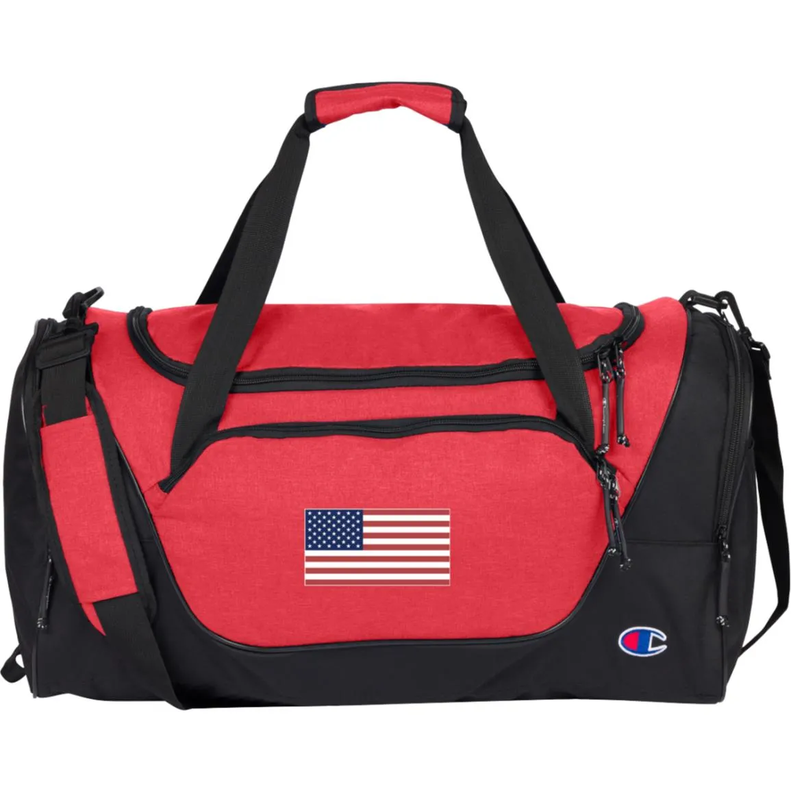 Champion Duffel American Flag