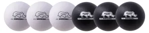 Champion Sports Rhino Skin Dodgeball Set Black/White