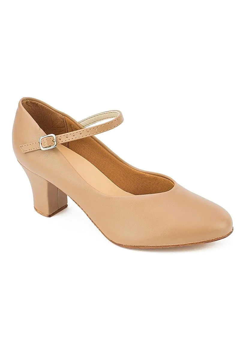 Charlene Character Shoe - 2" Heel (Caramel)