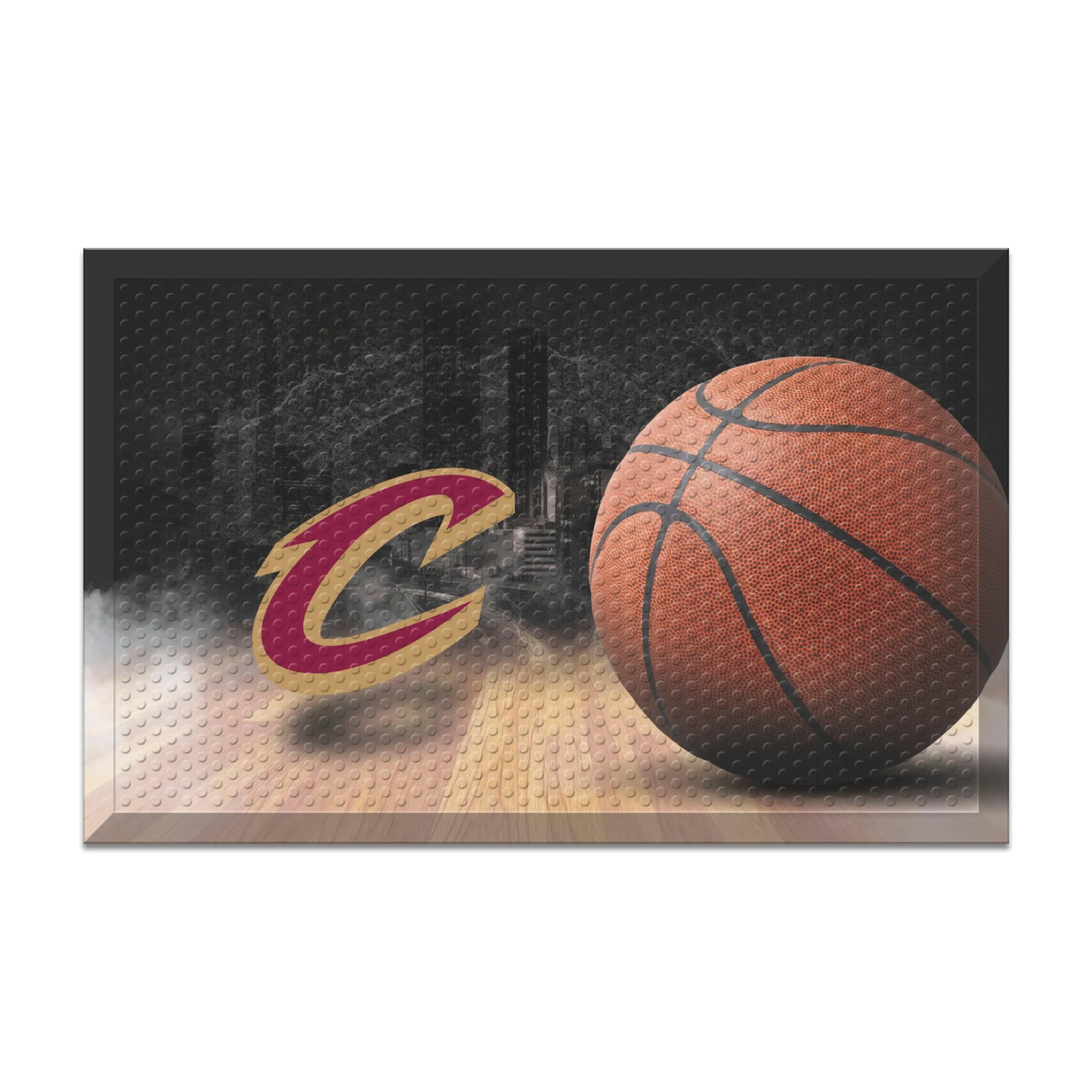 Cleveland Cavaliers Rubber Scraper Door Mat