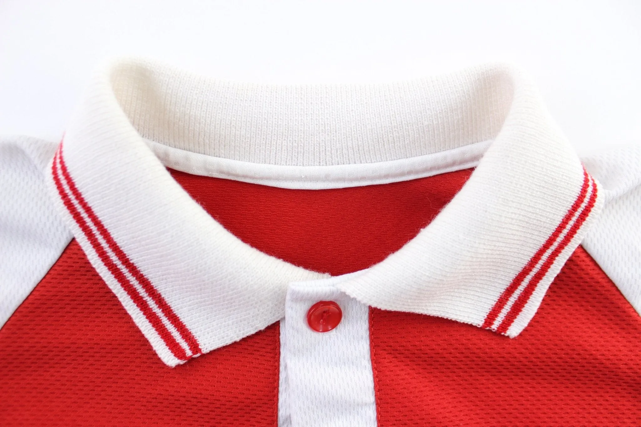 Club Deportivo Toluca Embroidered Red & White Soccer Jersey