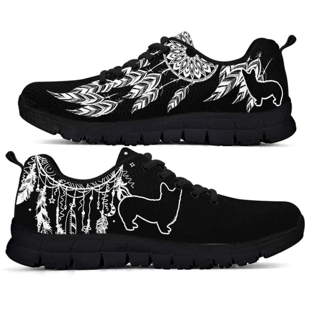 Corgi Sneaker, Corgi Dreamcatcher Sneakers Running Shoes Gift Women Men, Corgi Shoes