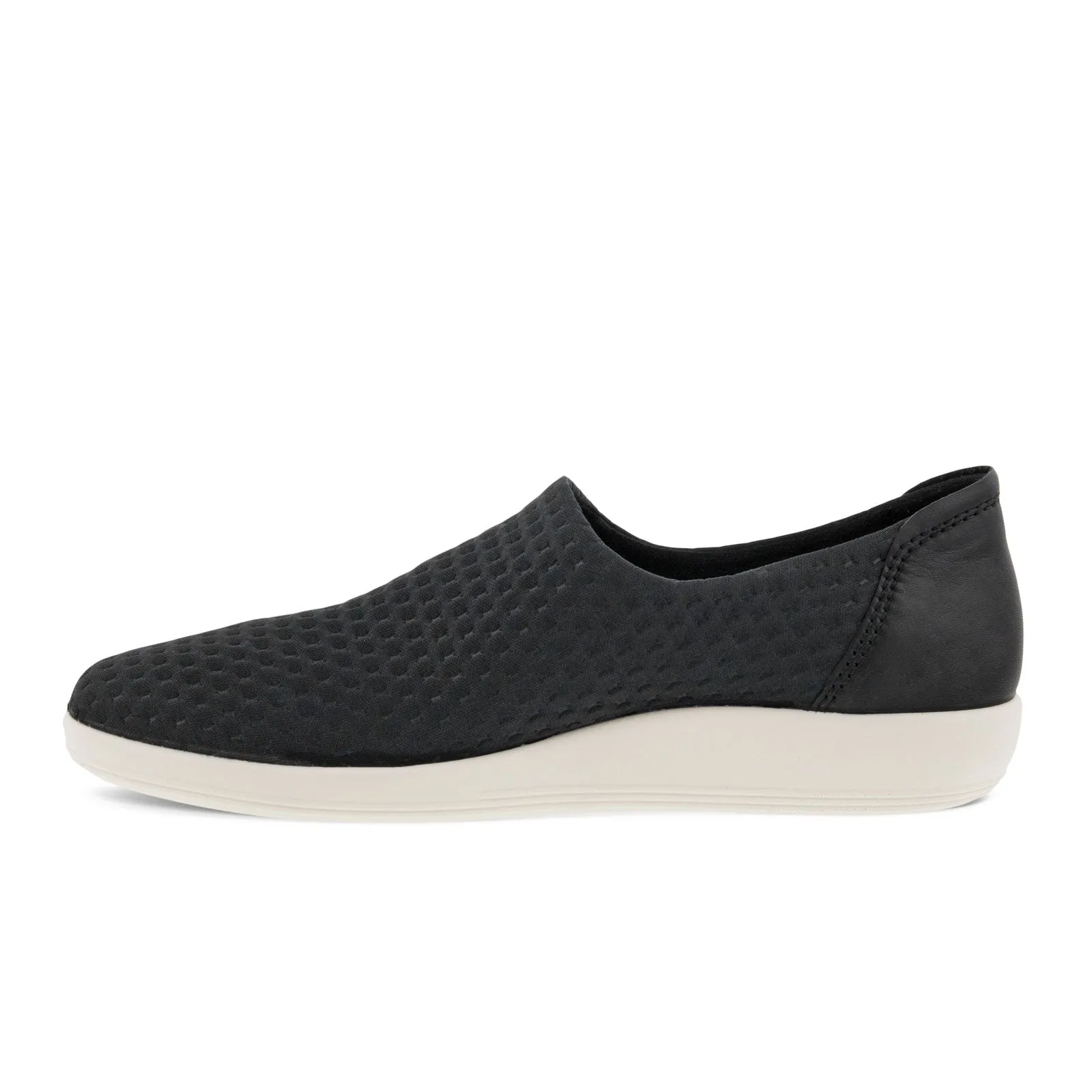 ECCO Soft 2.0 Slip On (Women) - Black/Black