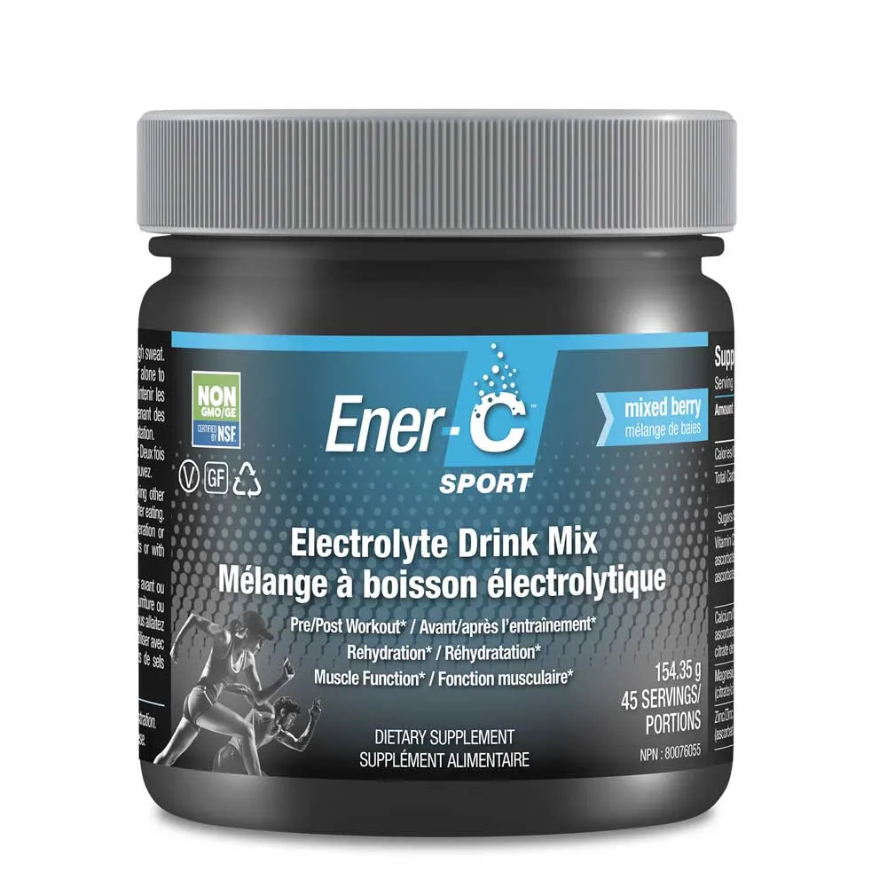 Ener-C Electrolyte Drink Mix - Mixed Berry Tub (154.35g)