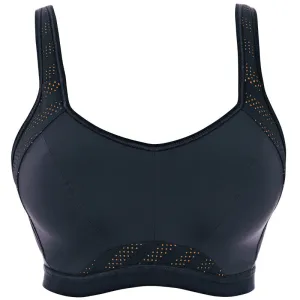 Epic Atomic Navy Blue Underwired Sports Bra - Freya Active