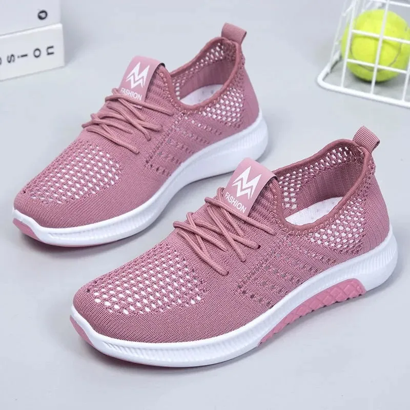 Ergonomic Sole and Mesh Fabric Everyday Shoes for Women