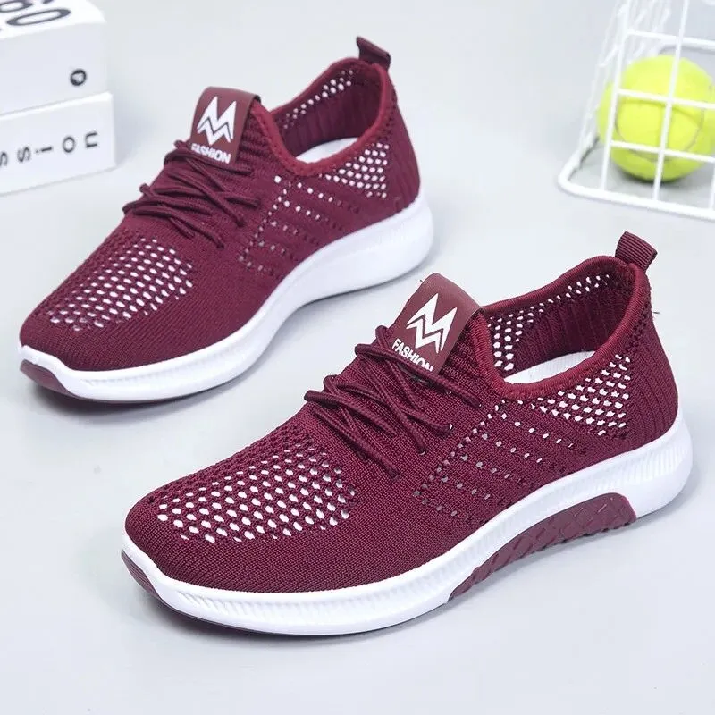 Ergonomic Sole and Mesh Fabric Everyday Shoes for Women