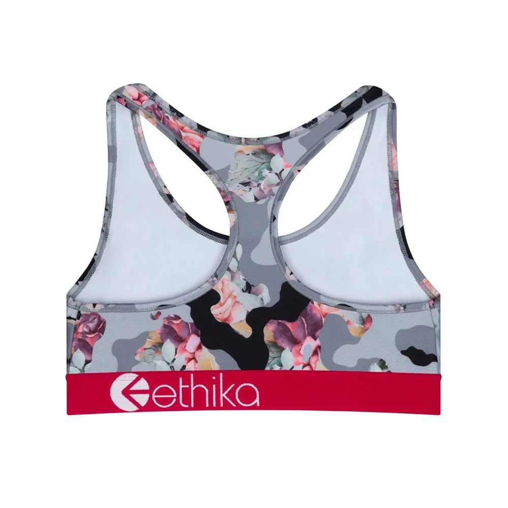 Ethika Girl's Concrete Rose Sports Bra