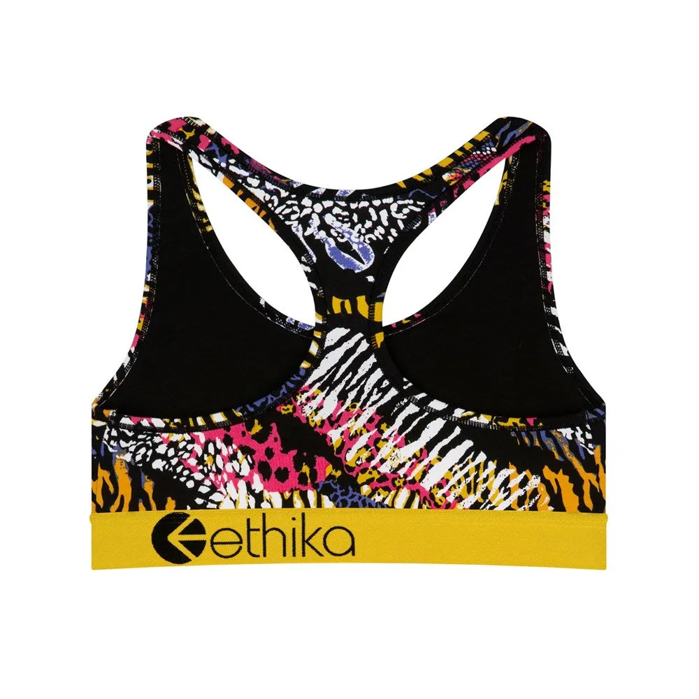 Ethika Girl's Jungle Camo Sports Bra