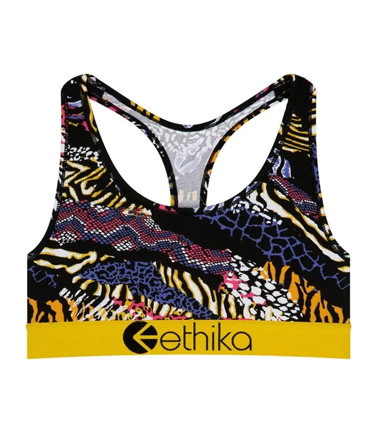 Ethika Girl's Jungle Camo Sports Bra