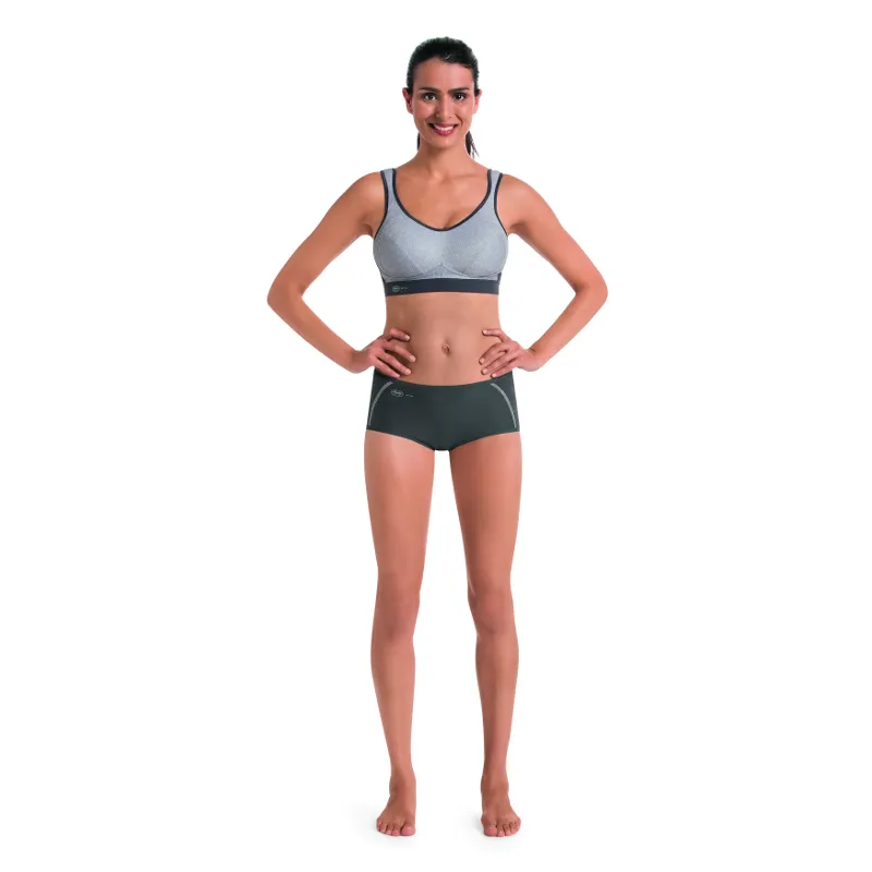 Extreme Control Sports Bra Non-Wired Heather Grey - Anita Active